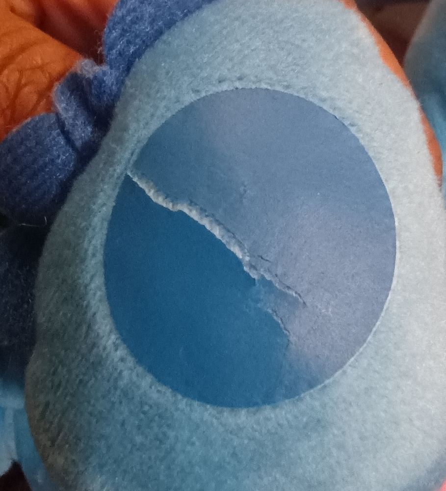 Ty Beanie Buddy STITCH (Disney's Lilo & Stitch) (10Inch Medium) Soft Plushy - Picture 9 of 10